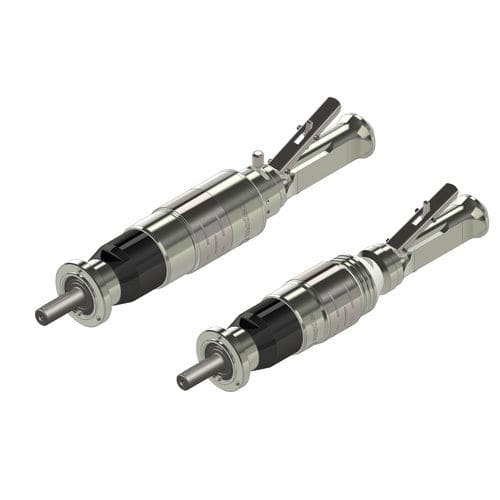 Motore pneumatico a ingranaggi planetari - NTS 20 series - MODEC - a palette / ATEX / compatto