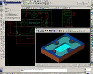 Software CAD CAM - isy CAM 2.8 - imes-icore GmbH - per lavorazione meccanica 3 assi / Windows