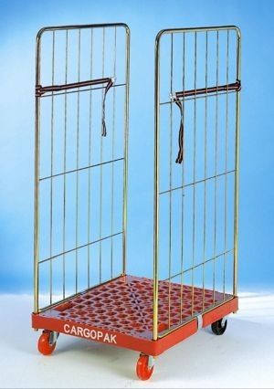 Roll-container per pacchi - cargopak srl - con base plastica