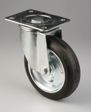 Ruota con fascia - cargopak srl - in elastomero / per container / per carrello