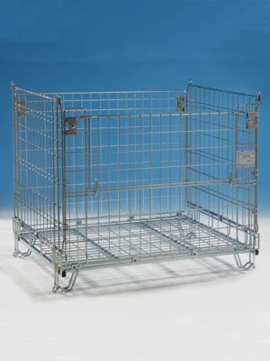 Cassa-pallet in metallo - cargopak srl - da trasporto / accatastabile / in maglia metallica