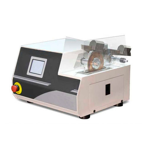 Macchina da taglio per metallografia - TEKNIcut LSS - TECNIMETAL - a lama rotativa / per metallo / per materie plastiche