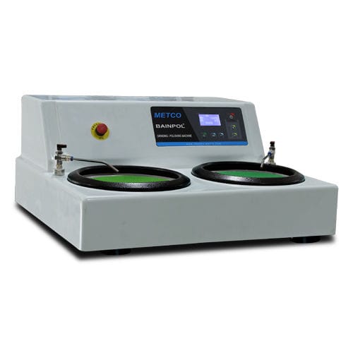 Macchina lucidatrice per metalli - TEKNIPOL DOUBLE DISC IM - TECNIMETAL - di pezzi complessi / per campioni metallografici / da banco