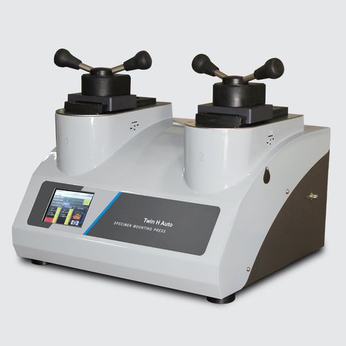 Pressa inglobatrice automatica - TEKNIPRESS TWIN H AUTO - TECNIMETAL - per campioni metallografici / a caldo / idraulica