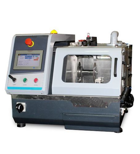 Macchina da taglio per laboratorio di metallografia - TEKNIcut HSS + - TECNIMETAL - a lama rotativa / per metallo / per tubi