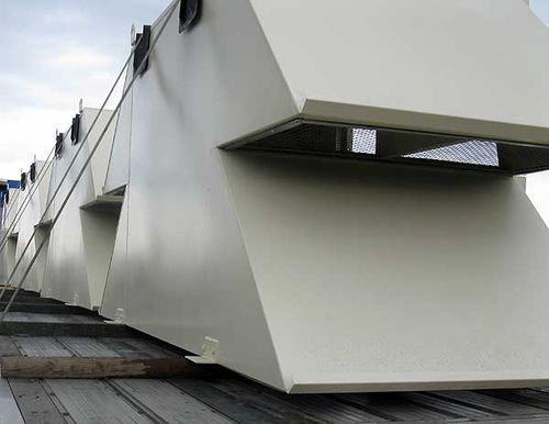 Silenziatore di mandata - Intake - dB Noise Reduction - per ventilazione / per motore termico / per generatore