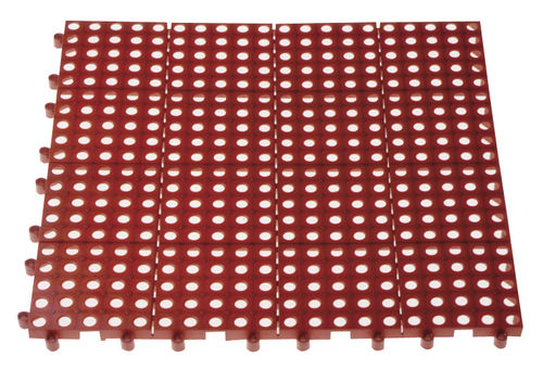 Pavimentazione antiscivolo - 400 x 400 x 15 mm | SPR-4415 - Plastipol, s.a.