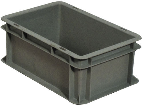 Cassetta in plastica - EU-3212L - Plastipol, s.a. - di stoccaggio / accatastabile / normalizzata