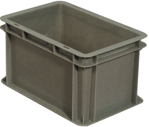 Cassetta in plastica - EU-3217L - Plastipol, s.a. - di stoccaggio / accatastabile / normalizzata