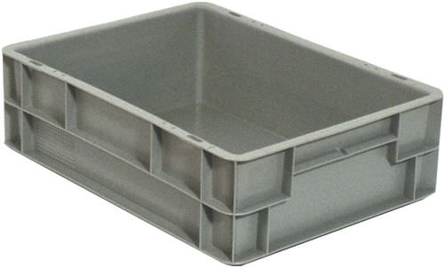 Cassetta in plastica - EU-4312L - Plastipol, s.a. - di stoccaggio / accatastabile / normalizzata