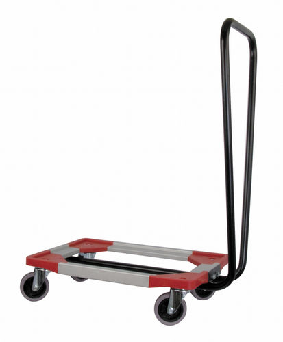 Carrello dolly in metallo - 600 x 400 mm, max. 250 kg | EU-64B C/T - Plastipol, s.a.