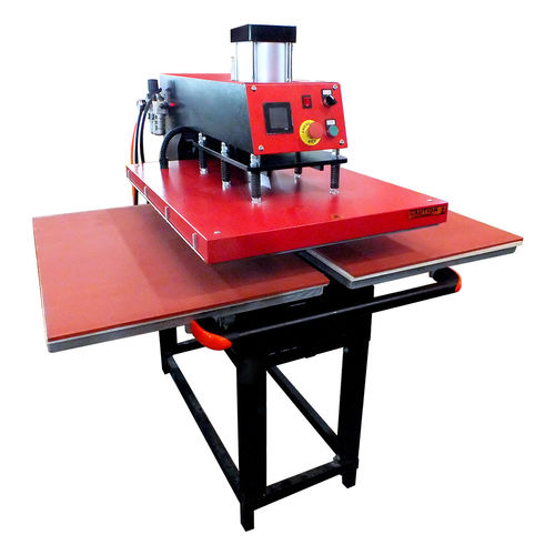 Pressa pneumatica - BY-041 - Guangzhou Baiyin Electronics Co.,Ltd - a caldo / doppia / automatica