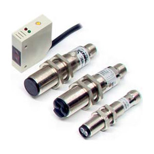 Sensore di prossimità fotoelettrico - PD series  - FARGO CONTROLS INC; - cilindrico / analogico / filettato