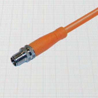 Connettore di dati - C8M series  - BDC ELECTRONIC S.r.l. - diritto / maschio / con blocco