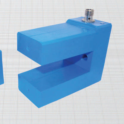Sensore di prossimità induttivo - DCF15/4309KS - BDC ELECTRONIC S.r.l. - elettromagnetico / a forcella / M12