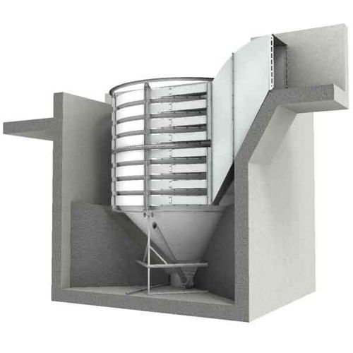 Separatore di acque reflue - HeadCell® - Hydro International - di sabbia / per sale / centrifugo