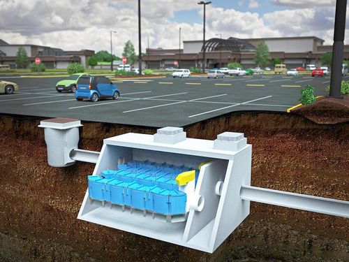 Unità di filtrazione montaletti - Up-Flo® - Hydro International - per acqua