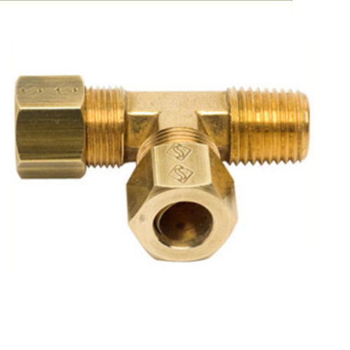 Raccordo idraulico - 10 series - SBU - Sociedade Brasileira de Usinagens Ltda. - pneumatico / a compressione / a T