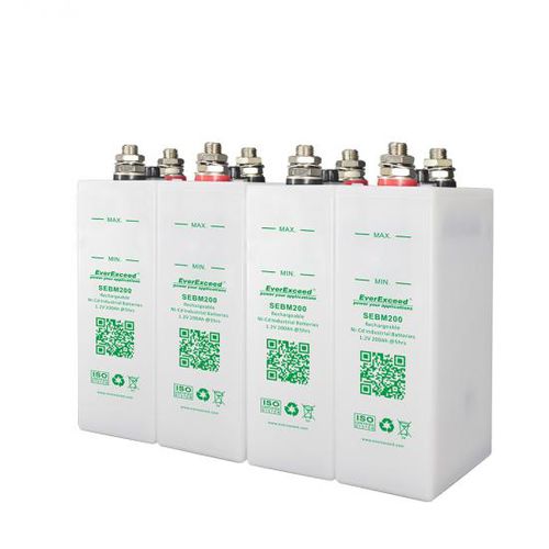 Batteria Ni-Cd - SEBM series - EverExceed Industrial Co. Ltd - a blocco / prismatica / piatta