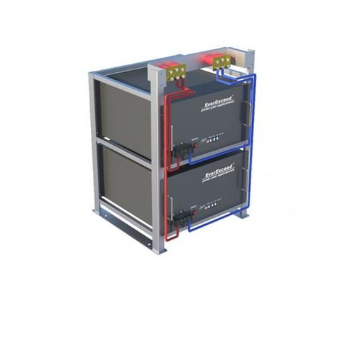 Scaffalatura per batteria - EverExceed Industrial Co. Ltd - in metallo
