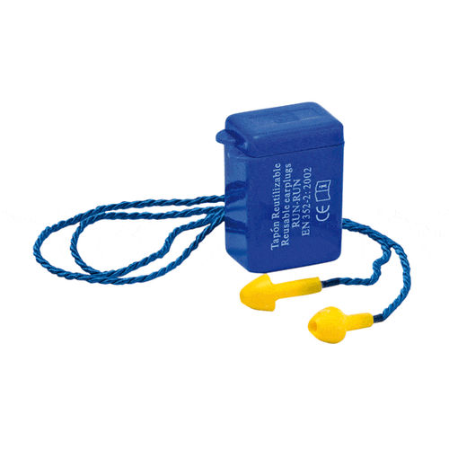 Tappi antirumore riutilizzabile - Run run - MEDOP SA - in silicone / con cordone / ipoallergenico