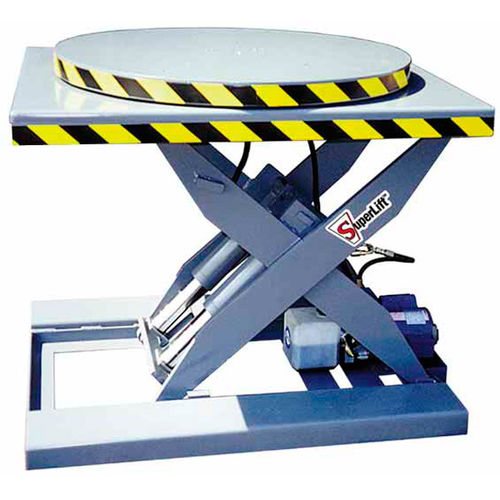 Tavola elevatrice a forbice - SLxTT series - superlift material handling - elettrica / stazionaria / rotativa