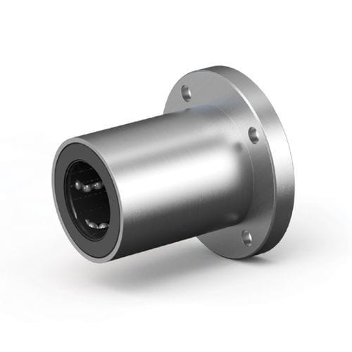 Boccola a sfere - LMEF series - Exxellin Linear GmbH & Co. KG - con montaggio a flangia