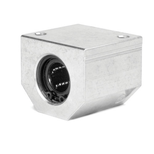 Supporto di albero con cuscinetto - EG series - Exxellin Linear GmbH & Co. KG - in alluminio / struttura chiusa
