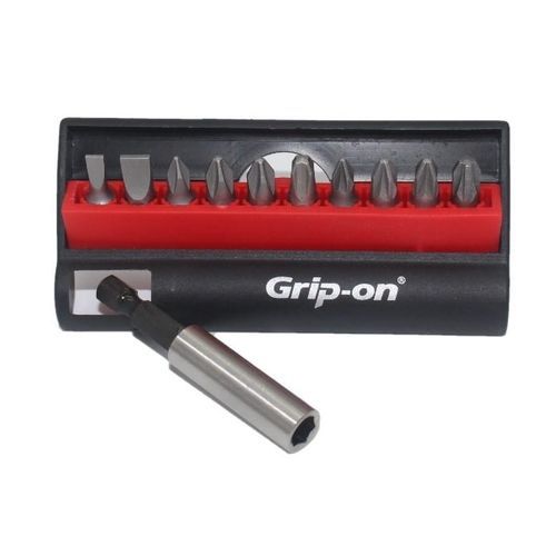 Punta per cacciavite con impronta a croce Phillips - GCB - Grip-on - Pozidriv / per viti a taglio / in acciaio