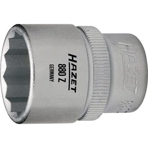 Inserto zigrinato - 880Z - Hazet - in acciaio cromato / quadrato