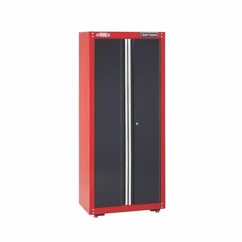 Armadio di stoccaggio - CMST23201RB - Craftsman. - con piedi / a 2 porte / in acciaio
