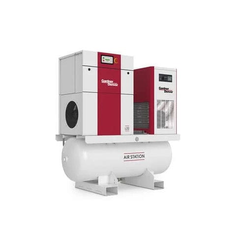 Compressore rotativo - L series - GD Compressors - d'aria / con motore elettrico / fisso