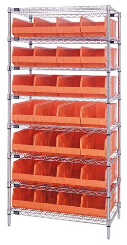 Scaffale in rete metallica - WR8-x series - Quantum Storage systems