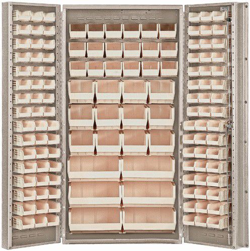 Armadio di stoccaggio - QSC-BG-36 - Quantum Storage systems - da officina / a pavimento / con 2 sportelli