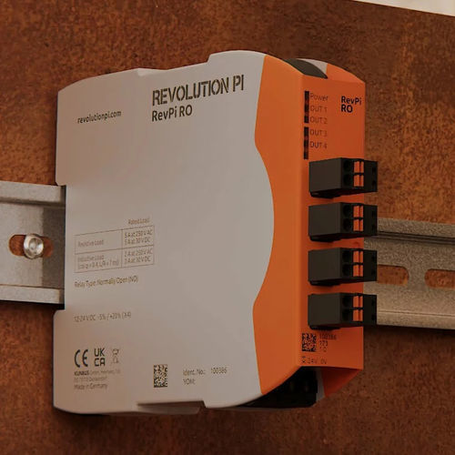 Modulo di uscita per quadro elettrico - RevPi RO - Revolution Pi - integrato / a relè