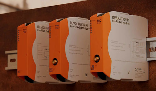 Modulo di estensione di bus - RevPi Con - Revolution Pi - senza fili / CAN Bus / su guida DIN