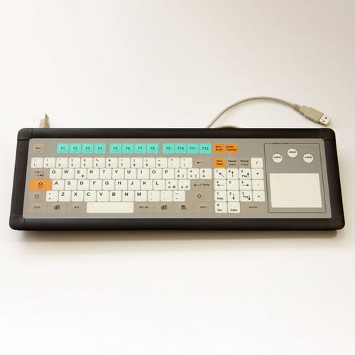 Tastiera ad incastro - kt-96-i-02 - k-tronic S.r.l. - a membrana / con mouse integrato a tre tasti / 96 tasti