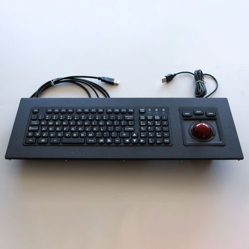Tastiera ad incastro - KT-99-GSF-02 - k-tronic S.r.l. - a tasti meccanici / con mouse integrato a tre tasti / 99 tasti