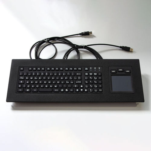 Tastiera ad incastro - KT-99-GSF-01 - k-tronic S.r.l. - a tasti meccanici / con mouse integrato a tre tasti / 99 tasti