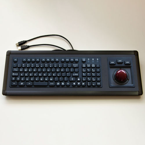 Tastiera ad incastro - KT-99-GSI-02 - k-tronic S.r.l. - a tasti meccanici / con mouse integrato a tre tasti / 99 tasti