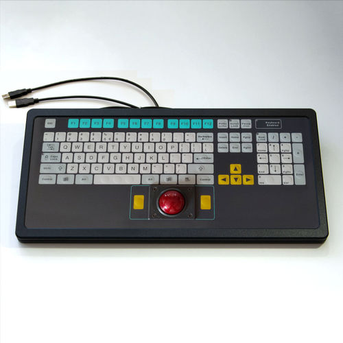 Tastiera da ufficio - kt-105-T-05 - k-tronic S.r.l. - a tasti meccanici / a membrana / con mouse integrato a due tasti