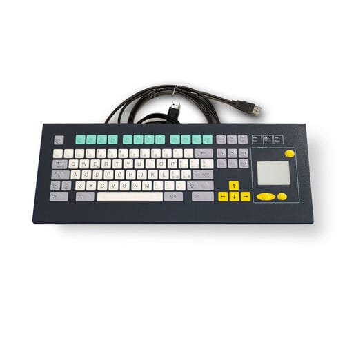 Tastiera per rack - kt-84-k-13 - k-tronic S.r.l. - a membrana / con tasto Fn / con mouse integrato a tre tasti