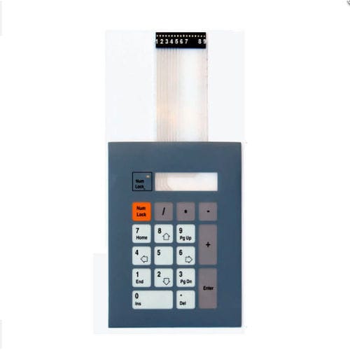Tastiera numerica 17 tasti - KT-17-STD  - k-tronic S.r.l. - ad incastro / a membrana / metallizzata