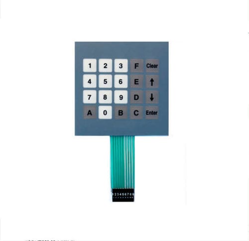 Tastiera numerica 20 tasti - KT-20-AT - k-tronic S.r.l. - ad incastro / a membrana / metallizzata