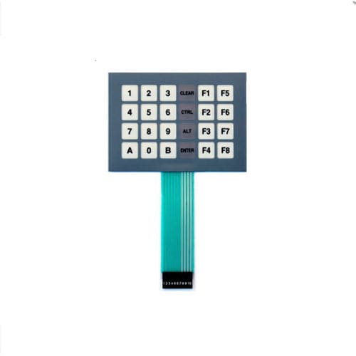 Tastiera numerica 24 tasti - KT-24-SOLU - k-tronic S.r.l. - ad incastro / a membrana / metallizzata