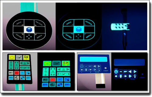 Tastiera ad incastro - k-tronic S.r.l. - a membrana / in argento / in poliestere