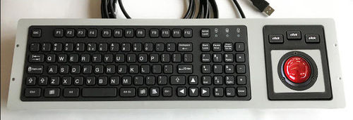 Tastiera ad incastro - KT-99-GSR-02 - k-tronic S.r.l. - a tasti meccanici / 99 tasti / con trackball