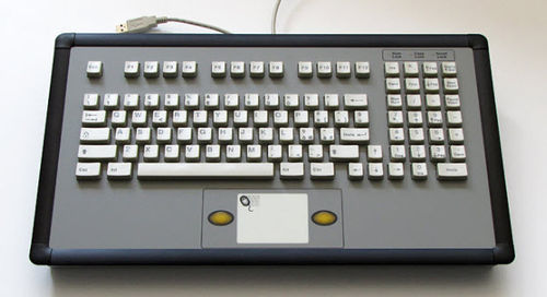 Tastiera ad incastro - KT-101-DVI-07 - k-tronic S.r.l. - a tasti meccanici / 101 tasti / con touchpad
