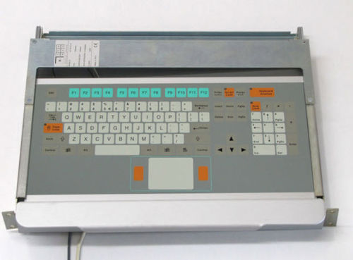 Tastiera montata su rack-cassetto - KT-105-C-27 - k-tronic S.r.l. - a tasti meccanici / a membrana / 105 tasti