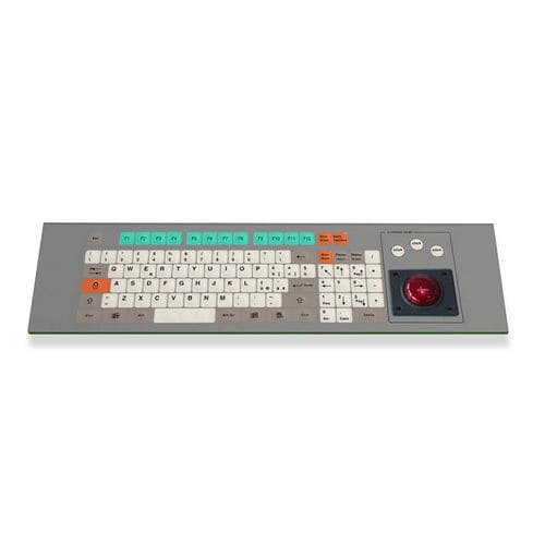 Tastiera per rack - KT-96-K-22 - k-tronic S.r.l. - a tasti meccanici / a membrana / 96 tasti